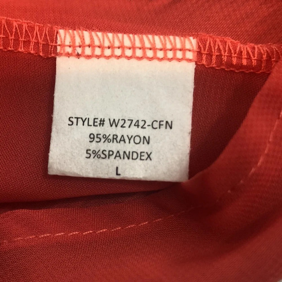 Loveappella Drawstring 2 Tone Dress NWT Large - Picture 7 of 8